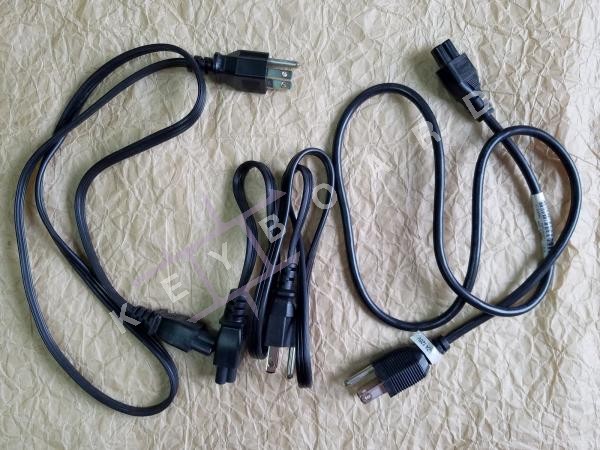 Кабель живлення для ноутбука 220V 3PIN